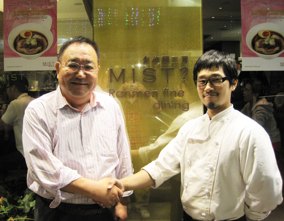 ミシュランの一つ星のラーメン店「HONG KONG MIST」責任者KAZUMASA SAITOさま