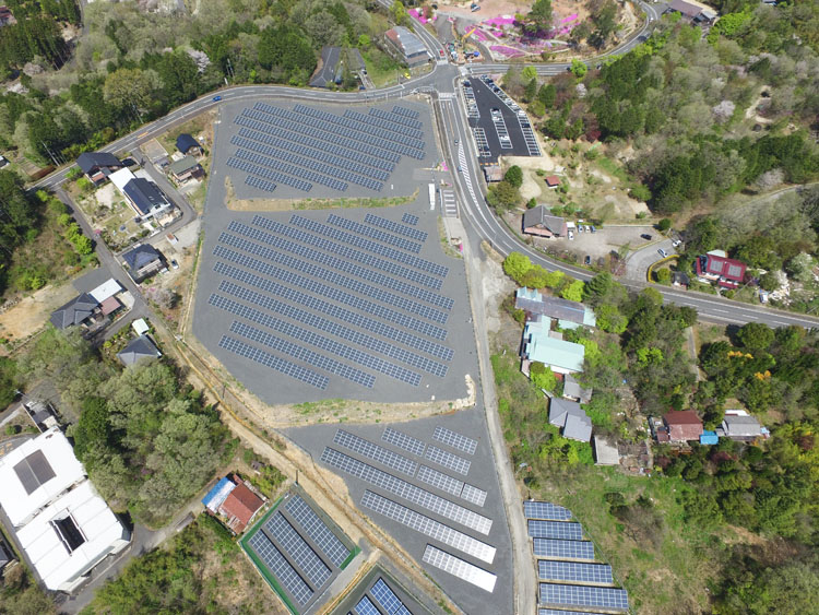 木曽路物産太陽光発電所「メガソーラえなきょう」